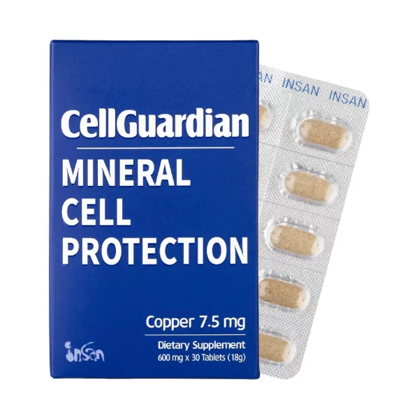 CellGuardian Mineral Cell Protection Copper 7.5mg - 30 Tablets