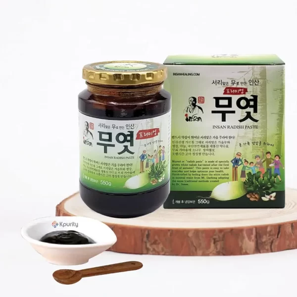 Insan Radish Paste MuYeot Paste Concentrated Pure Extract 550g - Great For Colds, Cough, and Throat - Image 4